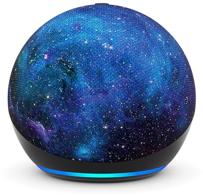 Echo Dot Kids (newest gen) | Wi-Fi and Bluetooth smart speaker | With 1 year of Amazon Kids+ content | Stardust, with Alexa+ Early Access