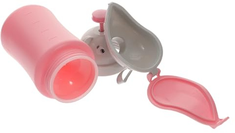 FRCOLOR Urinario Portátil para Niños Diseño sin Fugas y Fácil de Limpiar, Botella para Urinario de Pp Adecuado para Exteriores y Viajes