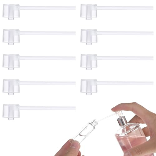 TRKETK 60 Stück Parfum Refill Werkzeuge Refill Pumpe Kosmetische Dispenser Pumpe Transfer Tool Plastic Perfume Dispenser für Nachfüllbares Parfüm für Sprühflaschen Kleine Reise
