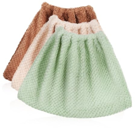 LOLIPPYY Fundas para Escoba Lavables Y Reutilizables 3 Uds Paños De Limpieza para Suelos Secos Y Húmedos Cubierta Elástica para Barrer Hogar Y Oficina