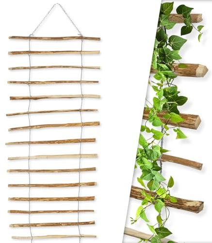 VOSS.garden Rankhilfe Rankgitter 60x200cm Staketen Haselnuss Holz Kletterpflanzen Spalier