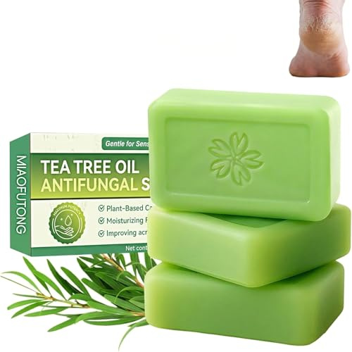 ZVD Savon Antifongique, 2026 Savons Doux et Naturels pour les Pieds et le Corps, Traite l'Inconfort des Pieds et les Irritations Cutanées pour Hommes Femmes (3PC)