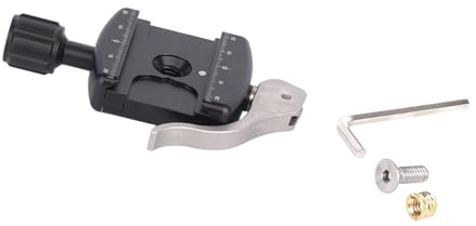 Duty Metal Quick Release Clamp Mount 50mm Width Adjustable for Photography Accessories Adjustable Width Camera Clamp