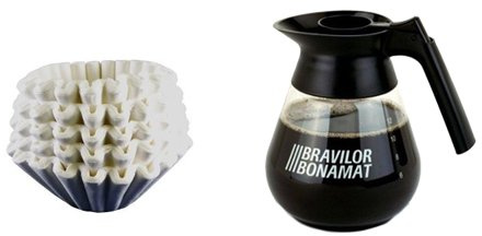 Bravilor Bonamat Coffee Filter Jug & 200 Filter Papers