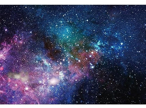 YongFoto 1,5x1m Vinyle Toile de Fond Planètes Galaxies Fond d'art Cosmique Ciel étoilé Fond de Studio Photo Anniversaire Décors de fête photobooth Shooting Accessoires Fond d'écran