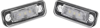 XENITE Heckleuchte Kennzeichen Für C/E Klasse CLS SLK W203 5D W211 W219 R171 Ersatz Auto Lichter Zubehör Auto Kennzeichenbeleuchtung 12V