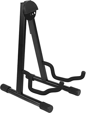 Cello-Ständer, Faltbar, Unterstützt Einen Rahmen, Display-Aufbewahrungshalter, Violine, Gitarre, Bass, Zubehör, Schwarz für Akustikgitarre, Cello, Banjo, Mandoline