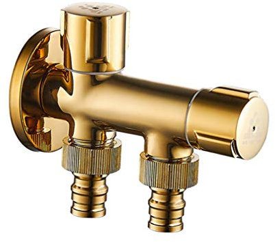Toiletten-Bidet-Wasserhähne, goldenes Messing, einzelnes kaltes Badezimmer, Toiletten-Dusche, Blasspritzpistolen-Düse, Bidet-Wasserhähne, Anal-Reinigung, Arsch, Bidet-Dusche, Shattaf, Wasserhahn D