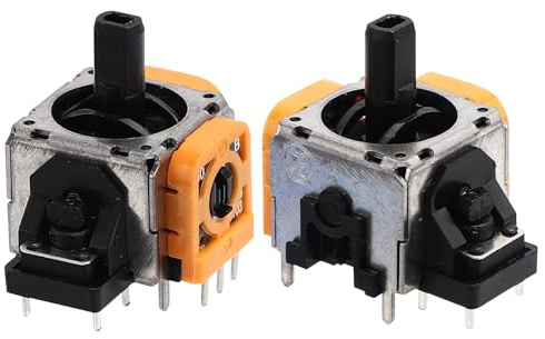 2 Stück Ersatz-Joysticks mit 3D-Analogsensor, Joystick-Controller Analogstick-Ersatz Potentiometer-Ersatz Kompatibel mit Sony PS5-Analogsensor