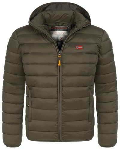 Geographical Norway Steppjacke Herren Herbst Winter Jacke Outdoor Übergangs