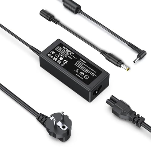 Cargador Acer 65W para portátil Acer Aspire 3/5/S7, Swift 3 SF314-51/SF314-52, Swift 1, Chromebook C720/C740/CB3/C810/CB5, Adaptador AC (3.0 * 1.1mm)