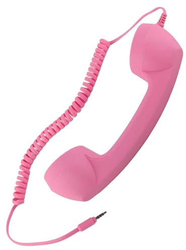 Diy Crafts for Girls C Classic Retro Handset With .5mm Jack For IPhone And Android Devices (Orange) Arts And Crafts for Kids Ages 8-12 Girls Drawing (20x5x5)