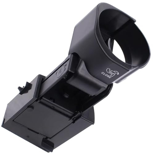 Riloer Soporte para portavasos de coche, soporte para bebidas de coche, soporte para consola central compatible con Mercedes-Benz W203/C320/C240 2001-2004, color negro