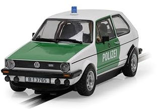 Scalextric C4572 Volkswagen Golf MK1 – Polizei-Slotcar