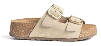 Yokono Sandalia Plataforma Wiwi-003 Color Beige