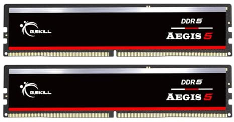 G.skill Aegis 5 F5-6000j3636f32gx2-Is Memoria 64 Gb 2 X 32 Gb Ddr5 4800 Mt/s 288-Pin Dimm (ddr5 64gb Pc 6000 Cl36 G.skill Kit [2x)