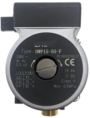 QCKRTAU Moteur de Pompe de Circulation d'eau for chaudière à gaz DWP15-50-F, Compatible avec Ferroli Fortuna Diva et Koreastar, référence 902614160 46660270