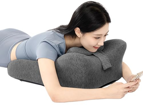 Cojín De Soporte Dorsal En Forma De Cuña - Almohada Para Sentarse En La Cama | Soporte Lumbar Transpirable Que Favorece Postura Correcta Para Toda La Familia Hombres Mujeres
