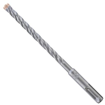 Broca - broca SDS Plus de 6,00 x 260 mm, diseñada para hormigón armado, alta durabilidad y eficiencia en perforación.