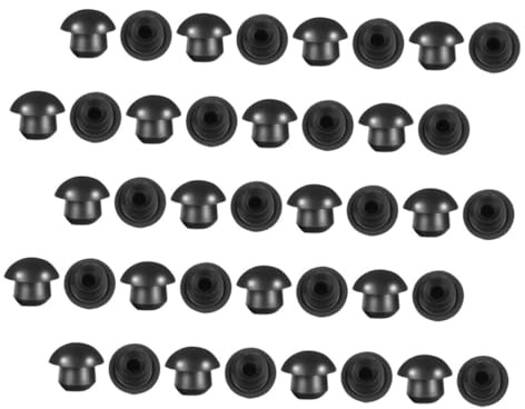 SEWACC 120pcs Rubber Hydraulic Jack Bung Oil Filler Plug for Floor Bottle Jack Reservoir Hole Seal Easy Installation Repair Parts