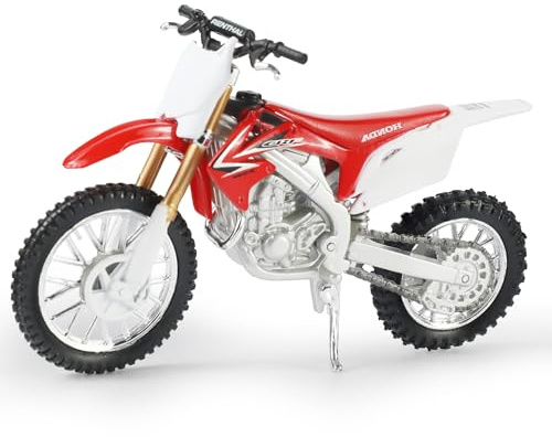 Risopen Kompatibel med Honda Dirt Bike modell 1:18 motorcykel cykel leksak motocross modell svart motorcykel leksak supercross samling present till män
