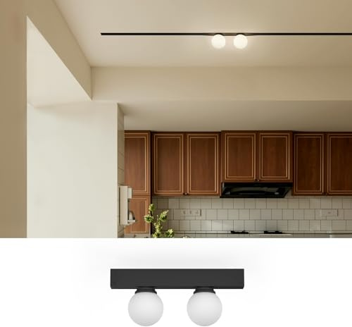 SCON 14W Linearer LED Lichtkopf für Einbau Magnetstromschienen, 3 Farbtemperaturen (3000K/4000K/6000K), 24V Magnet Schienensystem LED Leuchte für Küche Wohnzimmer Büro