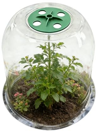 Generico Coperture per Piante Trasparenti, Copertura Antigelo per Fiori, Protezione dal Freddo con Design Facile da Indossare e Traspirante, per Vasi da Fiori Serra Interni Esterni Giardino Balcone