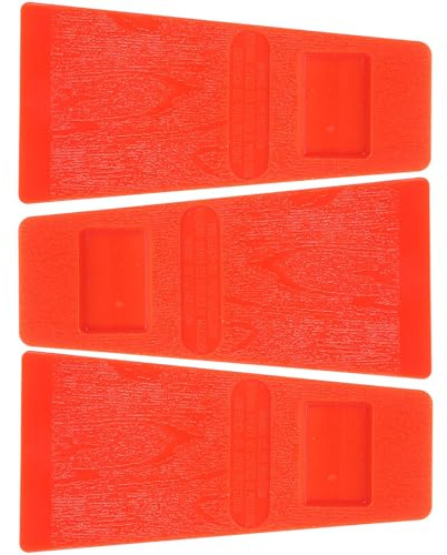 HOMSFOU Coin Forestier à Pointes 3 Pièces en Plastique pour Travail de Menuiserie et Abattage d'Arbres en Extérieur