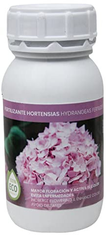 CULTIVERS Liquid Hydrangea Organic Fertilizer. Increased Flowering and Intensifies Color. Healthy and Strong Plants. 100% Natural Fertilizer (250 ML)