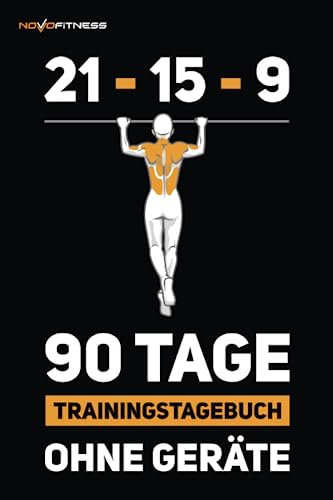 90-Tage Trainingstagebuch ohne Geräte