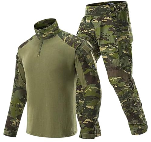 ZMIN Jagd Anzüge Camo Taktische Uniform G3 Armee Kampf Sets Paintball Multicam Cargo Hosen T-Shirts CP-EN8 XXL