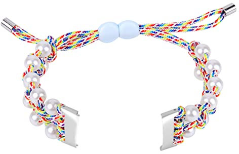 DOITOOL Verstellbares Armband Für Modisches Uhrenarmband Regenbogenfarben Für Damen Und Einfacher Austausch Und Anpassung