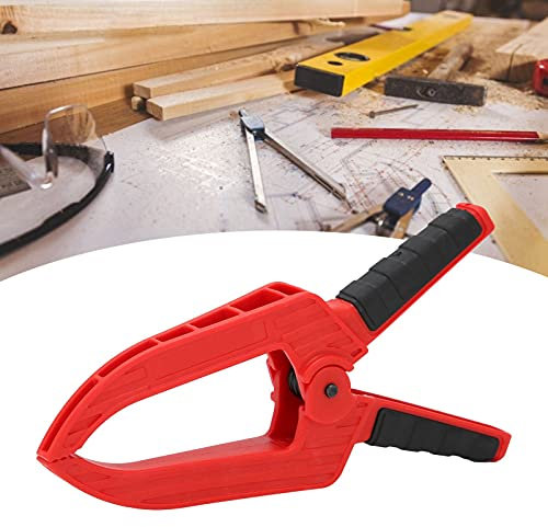 Zimmermannsklemme, Federklemme, Lange, Flache Nylon-Befestigungsklammer, Holzbearbeitungs-Befestigungszubehör Zum Kleben, Klemmen, Sichern, Besteck, Zuckerzange (3-Zoll-Öffnung,
