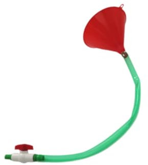 Sharplace Beer Bong Funnel with Valve Hose Portable Premium Leakproof Kink Free Tube Beer Filling for Bar Vacation Beer Drinking Games