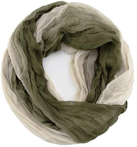 Glamexx24 Damen Schal Schlauchschal Loop Schal Leichter Halstuch Tuch weich und angenehm auf der Haut