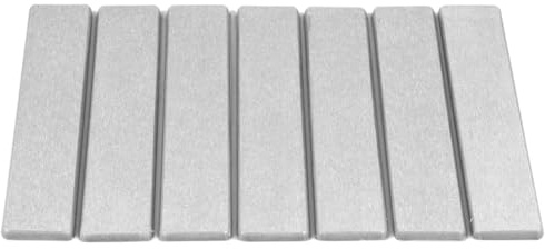 FJIXUO 1 Alfombrilla de Secado Cocina Plegable for escurrir Platos, manteles Individuales for Grifo para Cocinas Y Fregaderos(Grey)