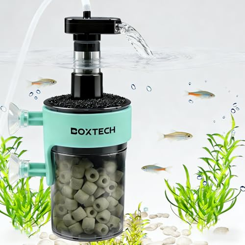 boxtech Aquarium Nano-Innen Filter,Schwammfilter