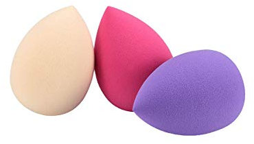 Bellixe Beauty Makeup Sponge Blender 3 pezzi, senza lattice, morbida spugna cosmetica