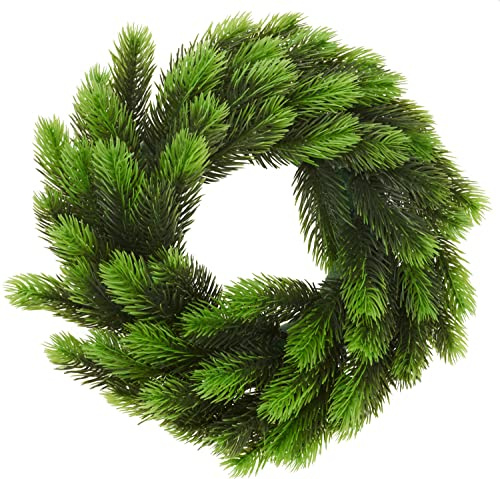 VBS Tannenkranz Pina Kranz 30 cm außen 12 cm innen Kunststoff Weihnachten Dekoration künstlicher Adventskranz