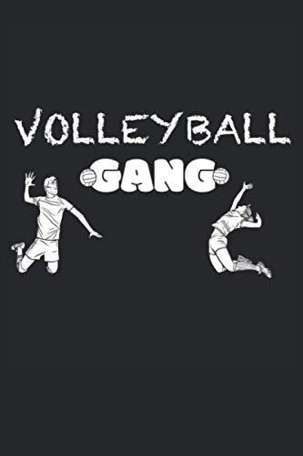 Volleyball Gang: Geschenkidee für Volleyball Spieler | Volleyball Geschenk | Beachvolleyball | Volleyball Buch | Punktiertes Notizbuch (6x9 Zoll) mit 120 Seiten
