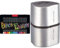 Faber-Castell 116437 - Buntstifte Blackwood, Black Edition, 36er Metalletui & 183800 - Dosenspitzer Grip