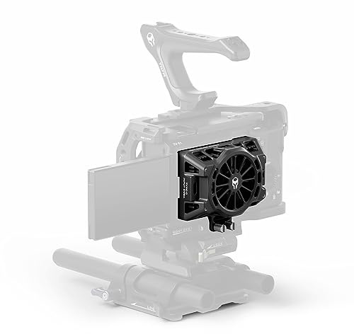 Tilta Kühlsystem Kompatibel mit Sony ZV-E1 mit Multi-Speed-Lüfter und Rändelschrauben Kompakt und leicht zugänglich - Schwarz TA-T35-CS-B
