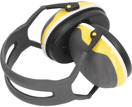 Cuffie Antirumore per la Riduzione del Rumore, Cuffie Antirumore Regolabili per Neonati Portatili per Dormire (YELLOW)