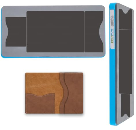 SUPERDANT Leder Kartenhalter Zum Zusammenfalten Stanzform Lederhandwerk Stanzform Visitenkartenetui Holzstanzform Vintage DIY Kunsthandwerk Schützende Brieftasche Zur Herstellung von Brieftaschen