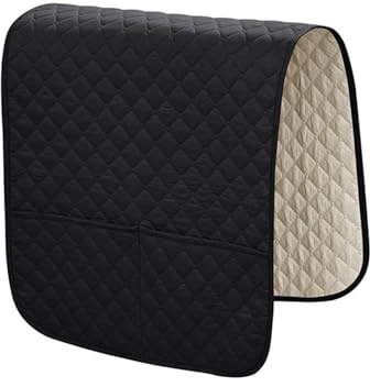 RALIYATX Housse d'accoudoir de canapé, en tissu polyester doux, antidérapant pour protéger les taches et l'usure, noir