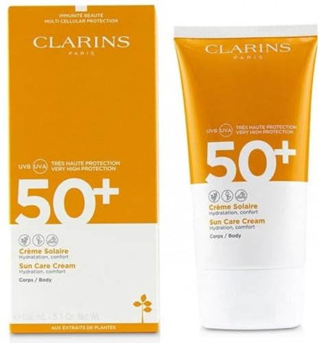 Clarins Crème Solaire Corps LSF 50+ Sonnencreme, 3er Pack (3 x 50 ml)