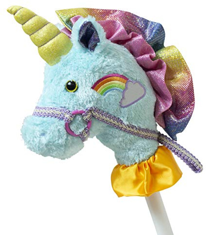 Mary Meyer Hobby Horse Toy Fancy Prancer Stick Horses, 33-Inches Tall, Unicorn