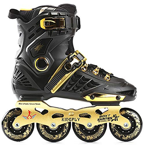 Pattini in Linea per Adulti Carbonio Rollerblade Professionale Pattini a Rotelle Pattini Comodi Scarpe Speed Skating Ldeali per Principianti per Le Donne e Uomo Sport Outdoor 43