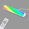 BRILONER - RGB Strahler Smart Home, funktioniert mit Alexa, Fernbedienung, LED Lightbar, zimmer deko, gaming deko, gaming zubehör, wandleuchte, wandlampe, 25,5x5,1x4,5 cm, Weiß