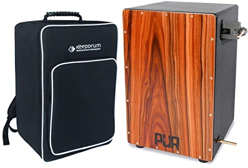 PUR PC5499L Vision SP PRO Palisander Hi-Hat Links Cajon + keepdrum Cajon-Tasche